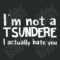 Im Not A Tsundere I Actually Hate You Women's Triblend Scoop T-shirt | Artistshot