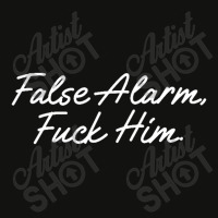 False Alarm Fuck Him Funny Scorecard Crop Tee | Artistshot