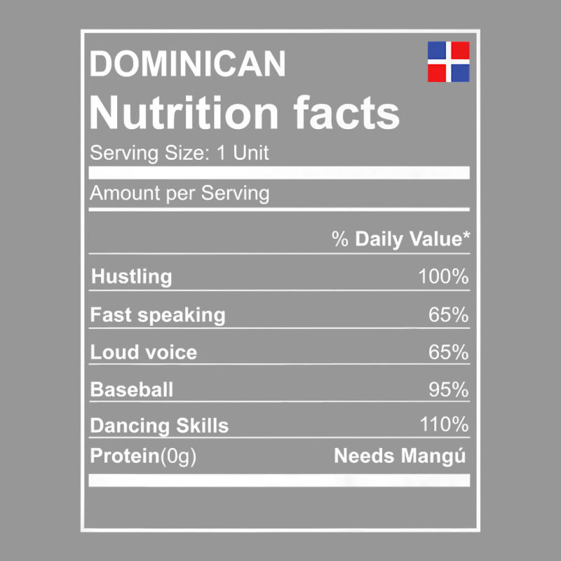 Dominican Nutrition Facts Premium Tshirt Dominican Republic Women's V-Neck T-Shirt by nycerecoverdell | Artistshot