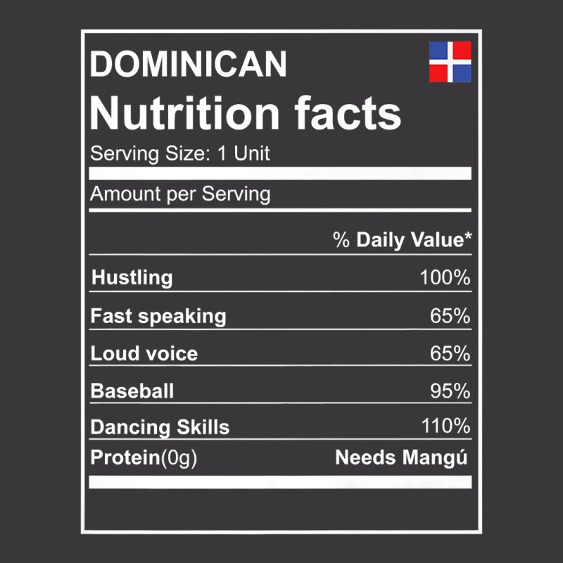 Dominican Nutrition Facts Premium Tshirt Dominican Republic Ladies Curvy T-Shirt by nycerecoverdell | Artistshot