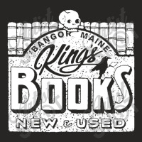 King Bookstore Maine Ladies Fitted T-shirt | Artistshot