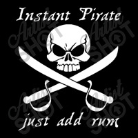 Instant Pirate Rum Skull Bones Caribbean Cruise Drinking Funny Baby Bibs | Artistshot