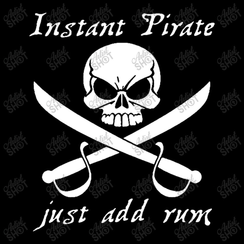 Instant Pirate Rum Skull Bones Caribbean Cruise Drinking Funny Baby Bibs by Gretchen Minnis | Artistshot