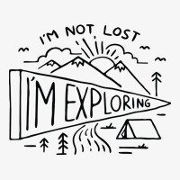 Im Not Lost Im Exploring Ladies Fitted T-shirt | Artistshot