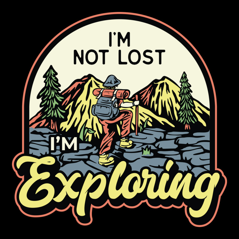 Im Not Lost Im Exploring Youth Zipper Hoodie | Artistshot