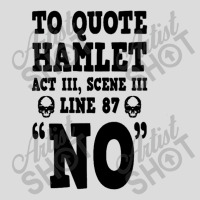 Hamlet Quote Funny Shakespeare Play Theater Humor Men's Polo Shirt | Artistshot