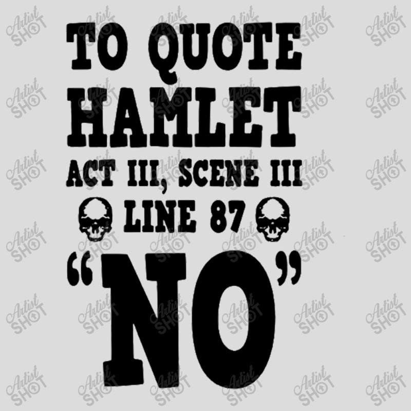 Hamlet Quote Funny Shakespeare Play Theater Humor Men's Polo Shirt | Artistshot