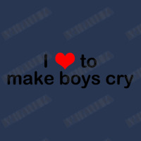 I Love To Make Boys Cry Ladies Denim Jacket | Artistshot