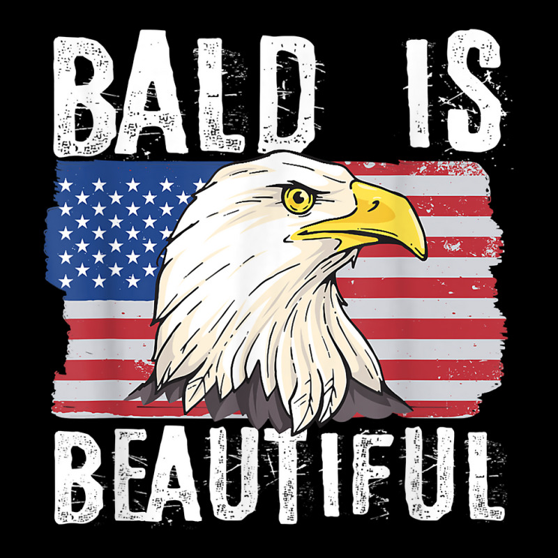 Bald Is Beautiful 4th Of July Independence Day Bald Eagle T Shirt Lightweight Hoodie | Artistshot