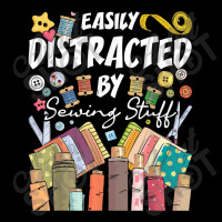 Quilting Easily Distracted By Sewing Stuff Seamstress Dressmaker Pocket T-shirt | Artistshot