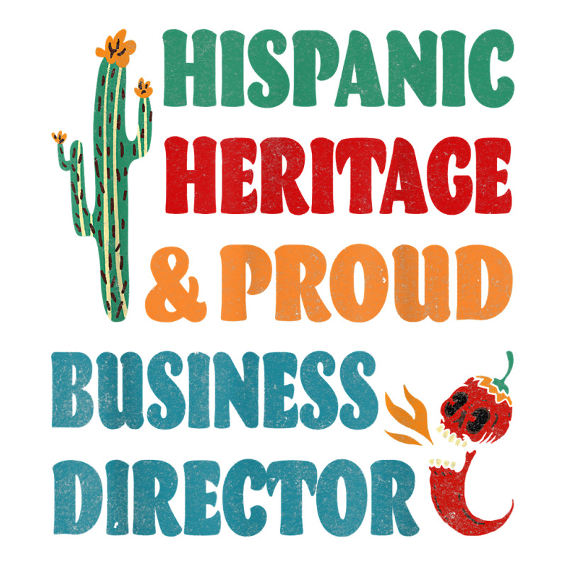 Hispanic Heritage & Proud Business Director T Shirt Long Sleeve Baby Bodysuit | Artistshot