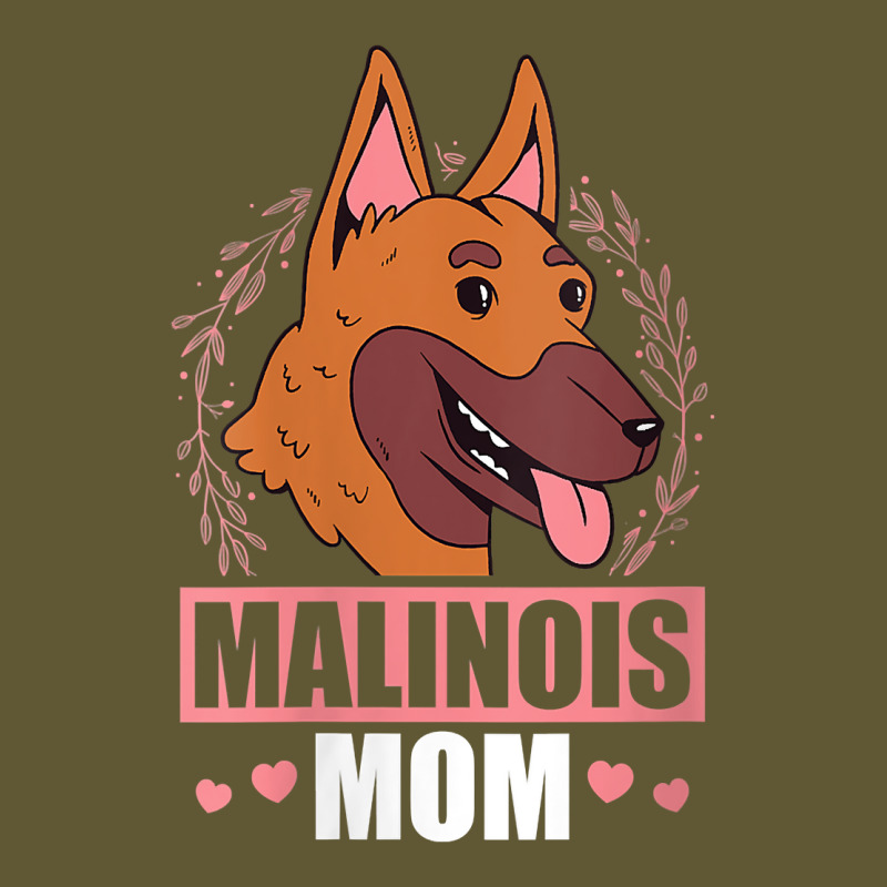 Womens Malinois Mom Dog Owner Belgian Malinois V Neck T Shirt Vintage Short by erisseby | Artistshot