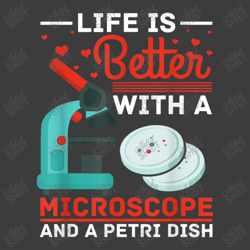 Science Biologist Science Of Life Microscope Molecular Biology Men's Polo Shirt | Artistshot