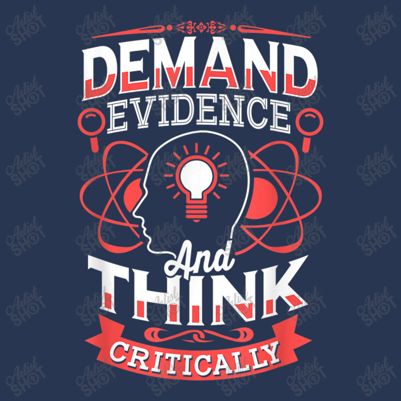 Science Demand Evidence And Think Critically Science Ladies Denim Jacket by urethrapricey | Artistshot