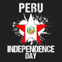 Womens Vintage Peru Independence Day Patriotic Peruvian Pride Flag V N T-shirt | Artistshot