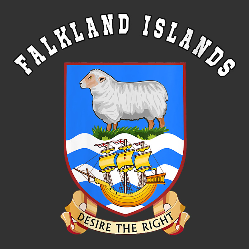 Womens Falkland Islands T Shirt Coat Of Arms Tee Flag Souvenir V Neck Baby Bodysuit by malyahdepetris | Artistshot