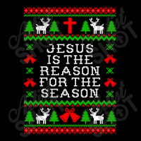 Peace Jesus Is The Reason For The Season Ugly Christmas Men's Long Sleeve Pajama Set | Artistshot