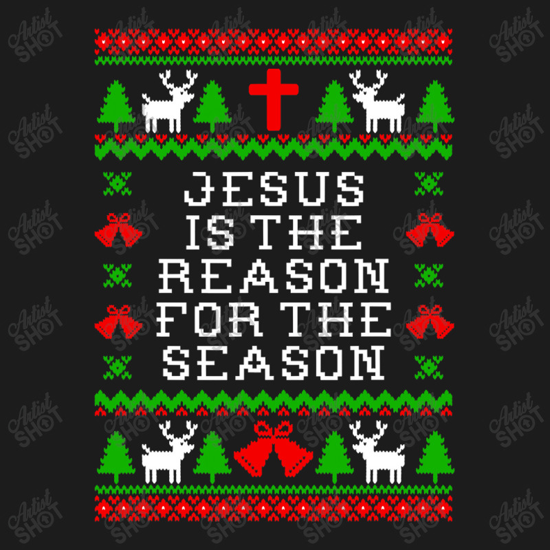 Peace Jesus Is The Reason For The Season Ugly Christmas Hoodie & Jogger set by criticizematter | Artistshot