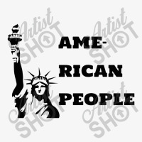 American People Ladies Fitted T-shirt | Artistshot