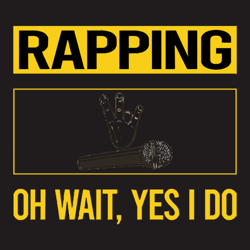 Rapping T Shirtfunny Yes I Do Rapping Rap Rapper T Shirt Waist Apron | Artistshot