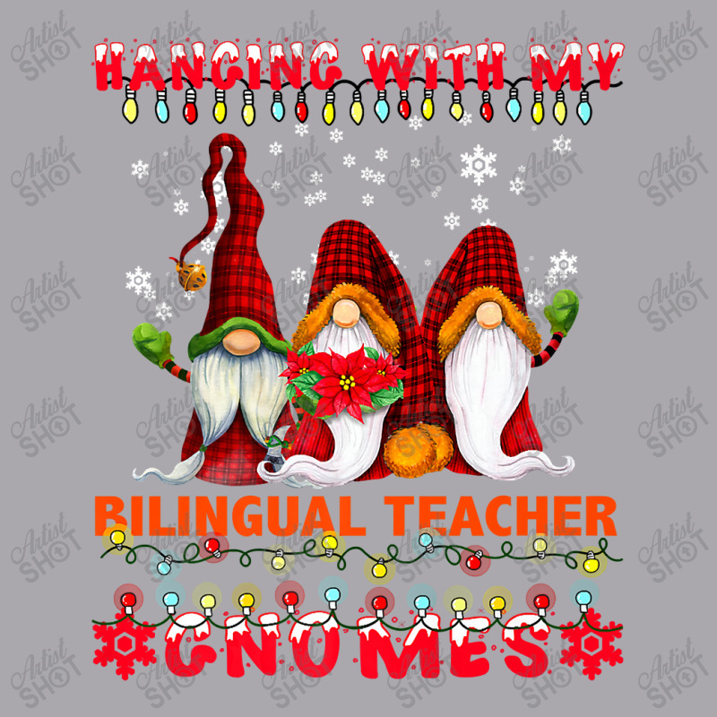 Teacher Hanging With My Bilingual Teacher Gnomes Ugly Xmas Matching 19 Youth 3/4 Sleeve by criticizematter | Artistshot