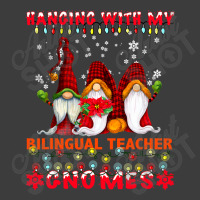 Teacher Hanging With My Bilingual Teacher Gnomes Ugly Xmas Matching Men's Polo Shirt | Artistshot