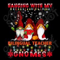 Teacher Hanging With My Bilingual Teacher Gnomes Ugly Xmas Matching Unisex Jogger | Artistshot