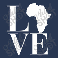 Love Africa Funny Ladies Denim Jacket | Artistshot