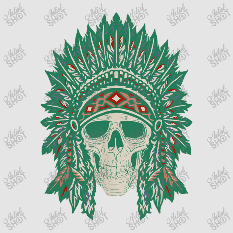 Native American Heritage Headdress Skull Native American Exclusive T-shirt by celanasubek | Artistshot