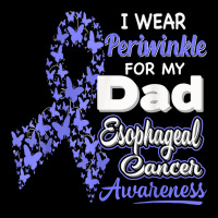 I Wear Periwinkle For My Dad   Esophageal Cancer Awareness Baby Tee | Artistshot