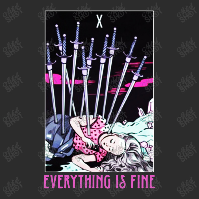 Ten Of Swords Everything Is Fine Exclusive T-shirt | Artistshot