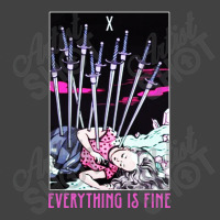 Ten Of Swords Everything Is Fine Vintage T-shirt | Artistshot