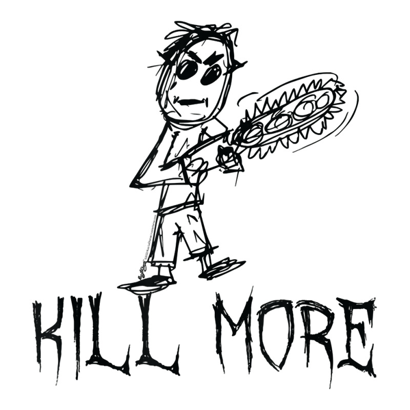 Kill More Halloween Costume Word Design T Shirt Men's T-shirt Pajama Set | Artistshot