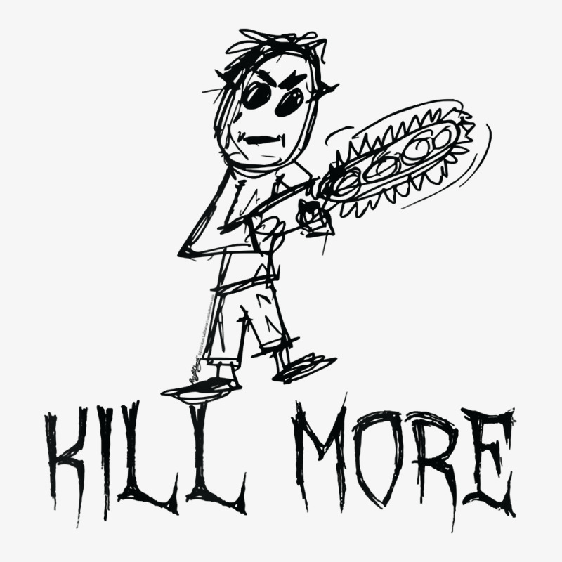 Kill More Halloween Costume Word Design T Shirt Champion Hoodie | Artistshot