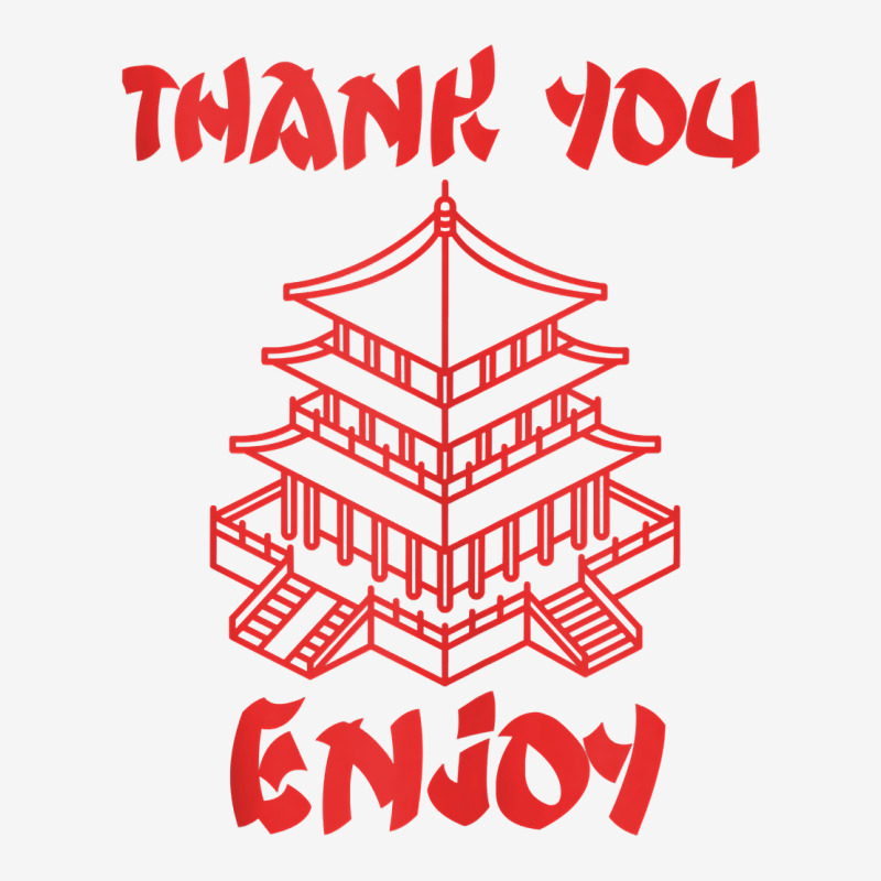 Chinese Food Take Out Thank You Enjoy House Chinese Take Out Tank Top Adjustable Cap | Artistshot