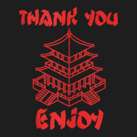 Chinese Food Take Out Thank You Enjoy House Chinese Take Out Tank Top Classic T-shirt | Artistshot