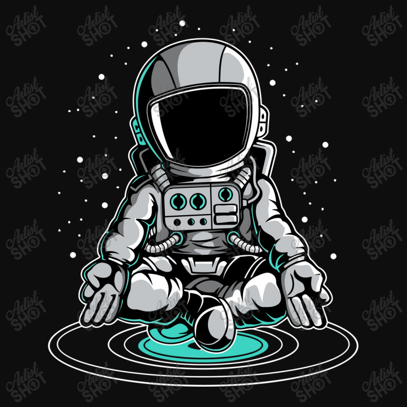 Astronaut Meditation Crop Top by DropShop | Artistshot