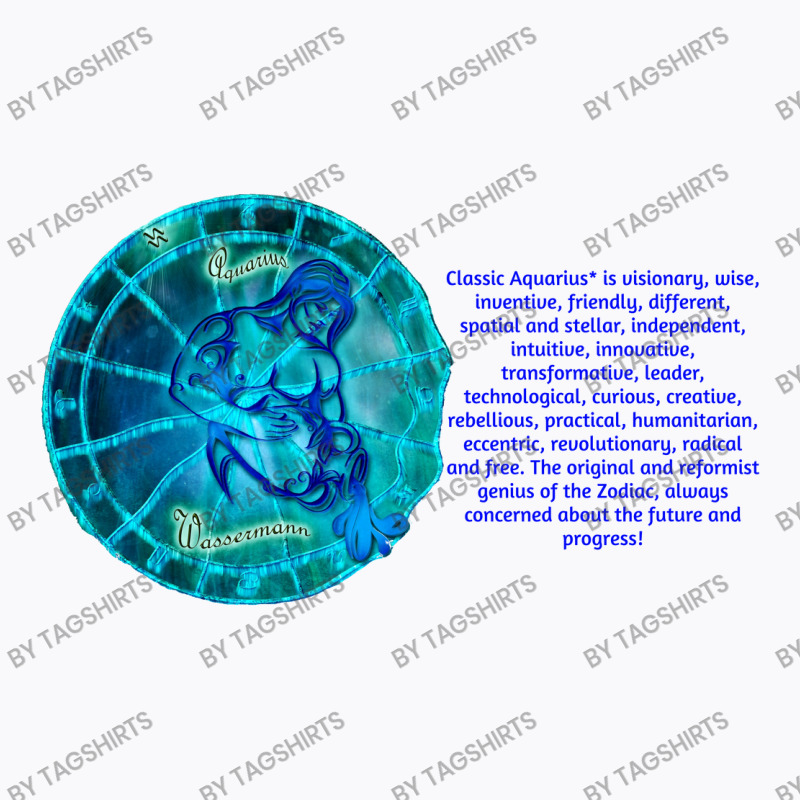 Aquarius Sign Zodiac Astrology Horoscope T-shirt T-shirt | Artistshot