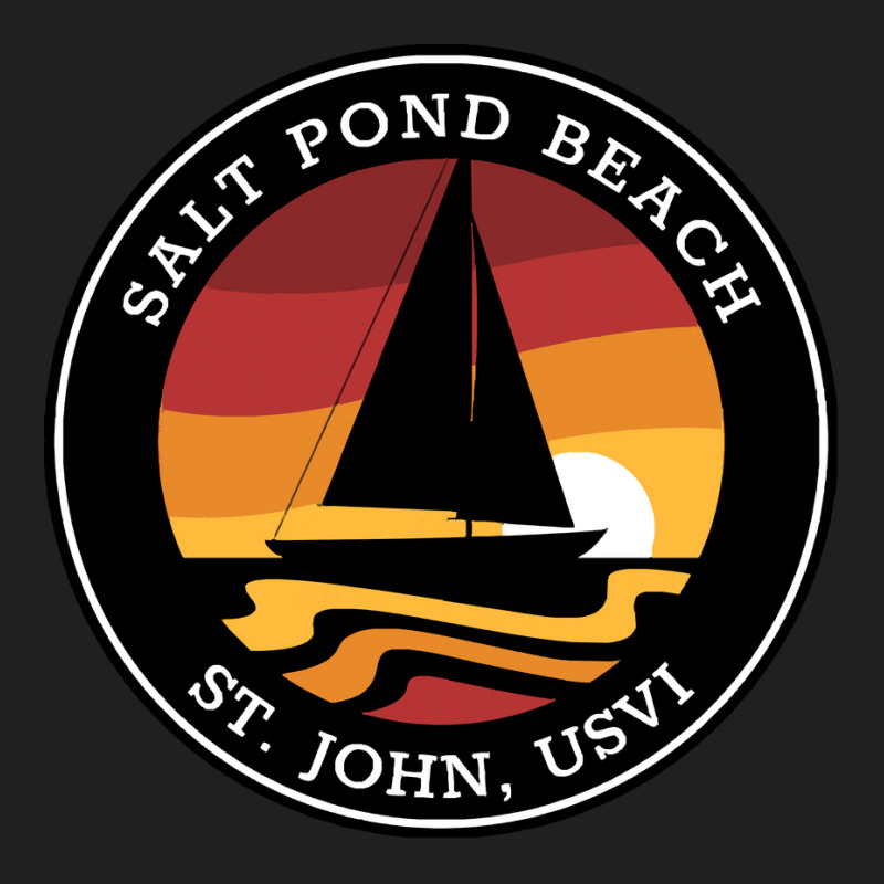 Salt Pond T  Shirt Salt Pond Beach Sailing T  Shirt Drawstring Bags | Artistshot