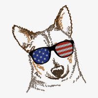 Australian Cattle Dog In Glasses Tee T Shirt Tshirt Tank Top Ladies Fitted T-shirt | Artistshot