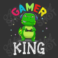 Thanksgiving Gamer King Trex Dinosaur Playing Video Games Kid Boys Gam Baby Bodysuit | Artistshot