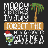 Summer Christmas T  Shirt Merry Christmas In July, Forget The Milk And Women's Pajamas Set | Artistshot