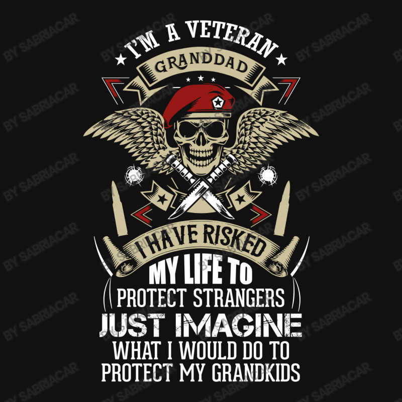 I'm A Veteran Granddad T Shirt Baby Beanies by SabriAcar | Artistshot