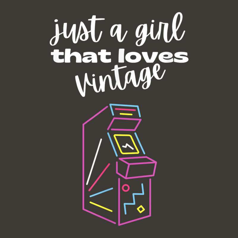 Just Girl That Loves Vintage Games With Retro Arcade Game T Shirt Bucket Hat by haocovaccaj | Artistshot