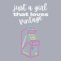 Just Girl That Loves Vintage Games With Retro Arcade Game T Shirt Tank Dress | Artistshot