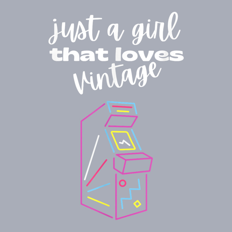 Just Girl That Loves Vintage Games With Retro Arcade Game T Shirt Tank Dress by haocovaccaj | Artistshot