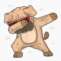 Dabbing Pug For Bad Ass Dog Owner T Shirt T-shirt | Artistshot