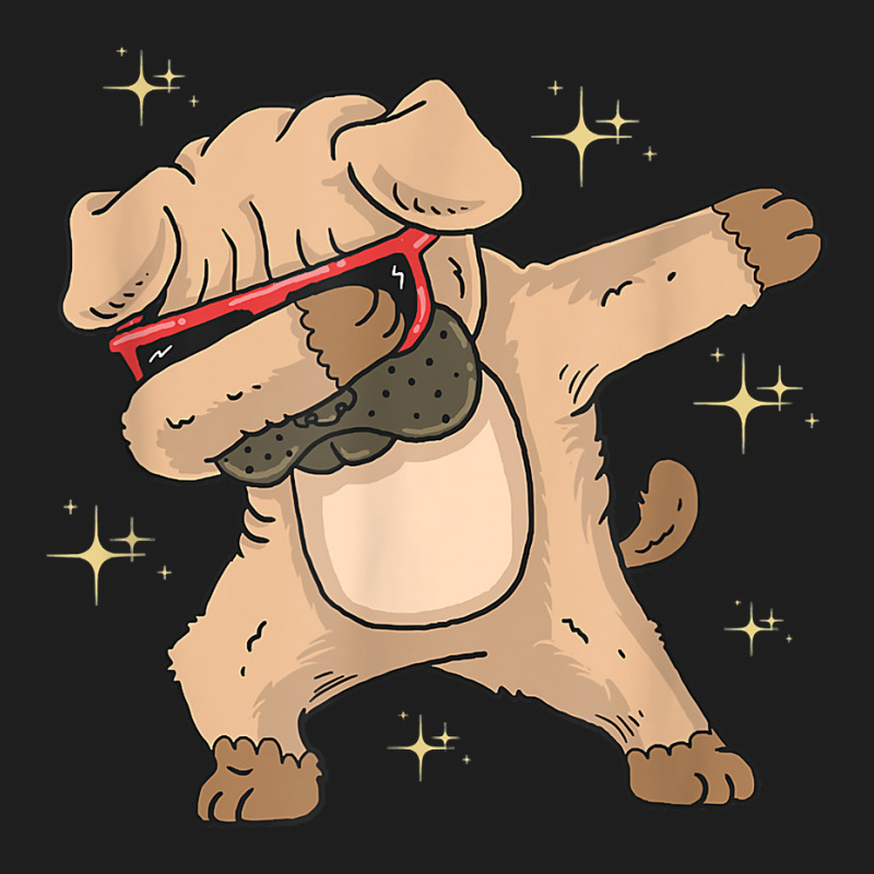 Dabbing Pug For Bad Ass Dog Owner T Shirt Classic T-shirt | Artistshot