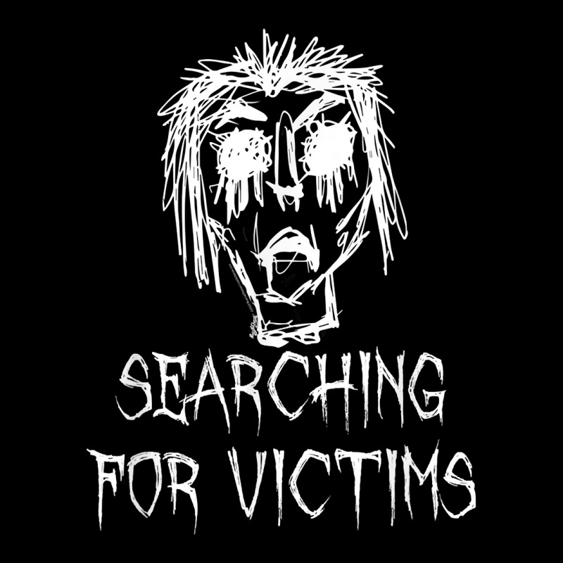 Searching For Victims Halloween Costume Word Design T Shirt Zipper Hoodie | Artistshot