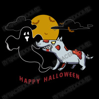 Zombie Dog Injured Ghost Happy Halloween Legging | Artistshot